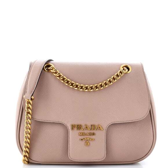 Prada Pattina Flap Shoulder Bag #184778P12B - Picture 1 of 9